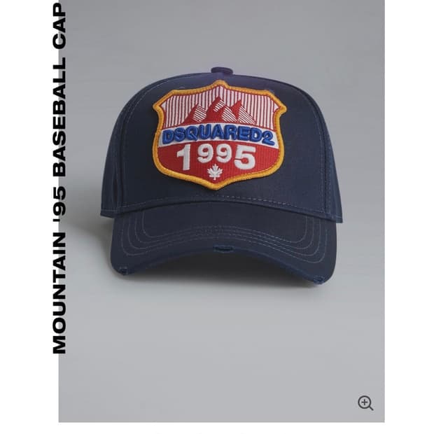 디스퀘어드2 블랙 볼캡