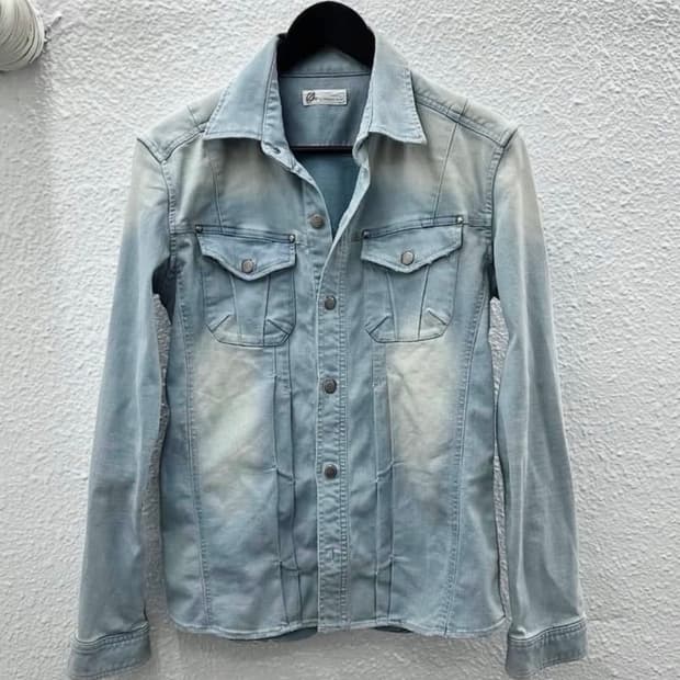 토네이도 마트 데님 셔츠 