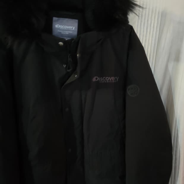 디스커버리 너구리 오리털패딩 