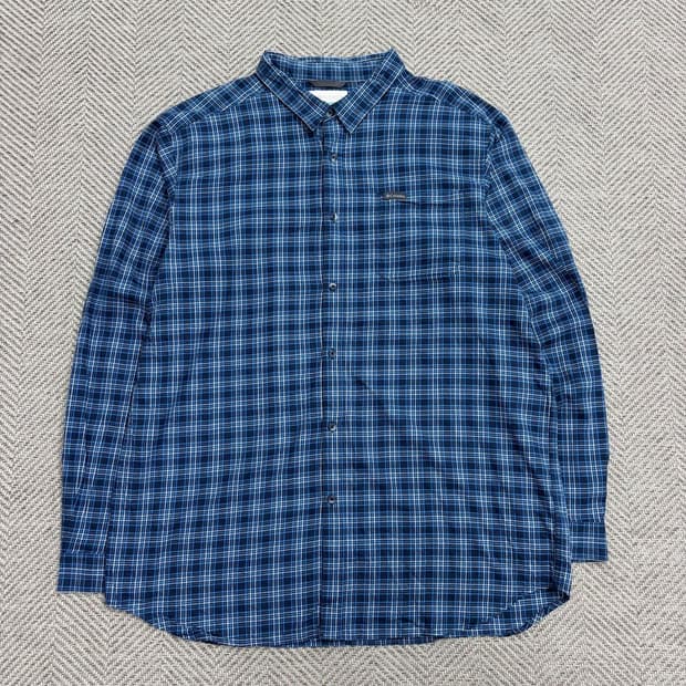 컬럼비아 체크셔츠 v1744 