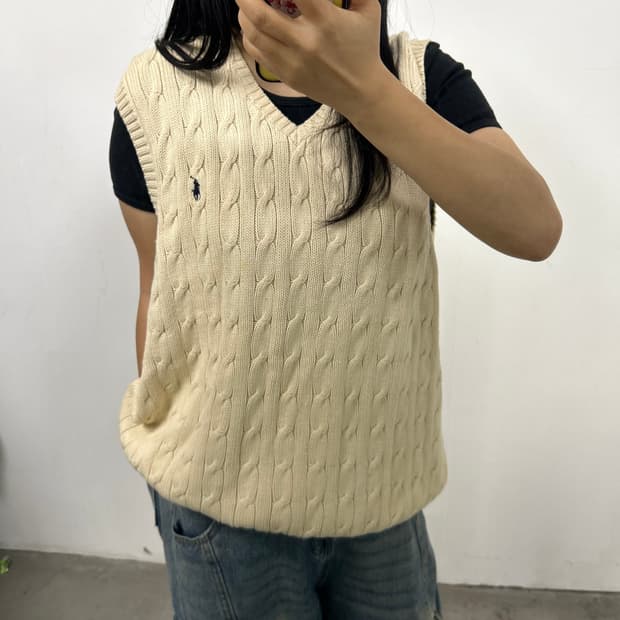 폴로 니트 조끼[1740]