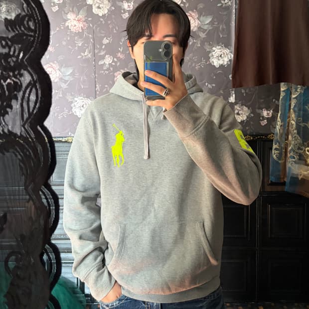 a165) 폴로랄프로렌 빅포니 후드티