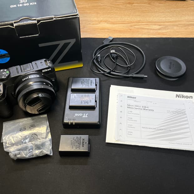 니콘 미러리스 z30 16-50 kit + 추가구성품