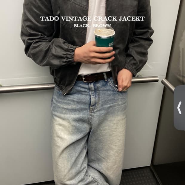 유먼트 타도 빈티지 자켓