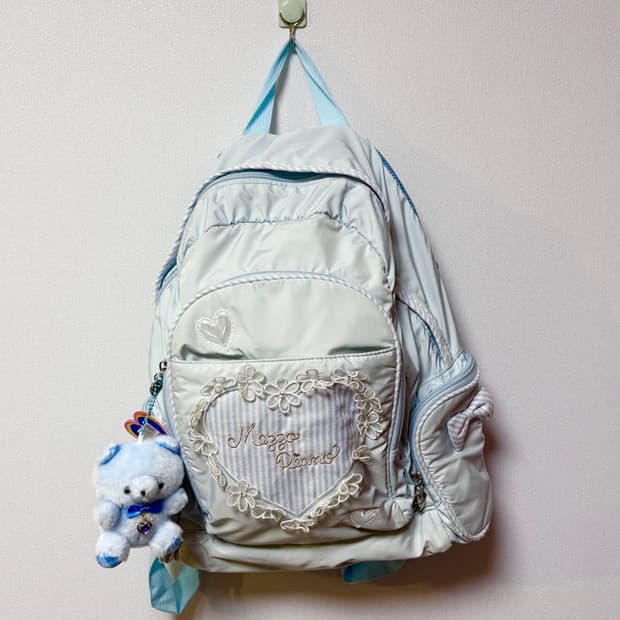 메조피아노 일본 빈티지 히메갸루 y2k 모리걸 백팩 서브컬쳐 로리타 