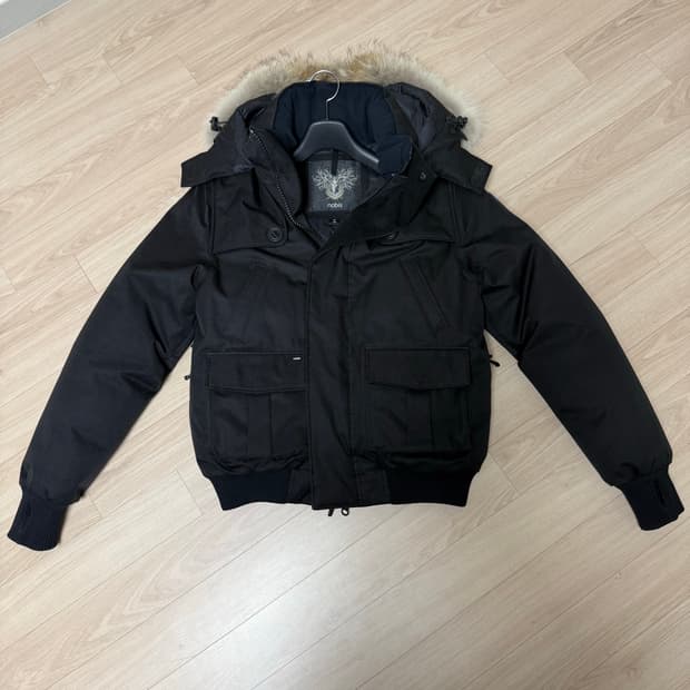 노비스 남성 카르텔 패딩 M/M 블랙