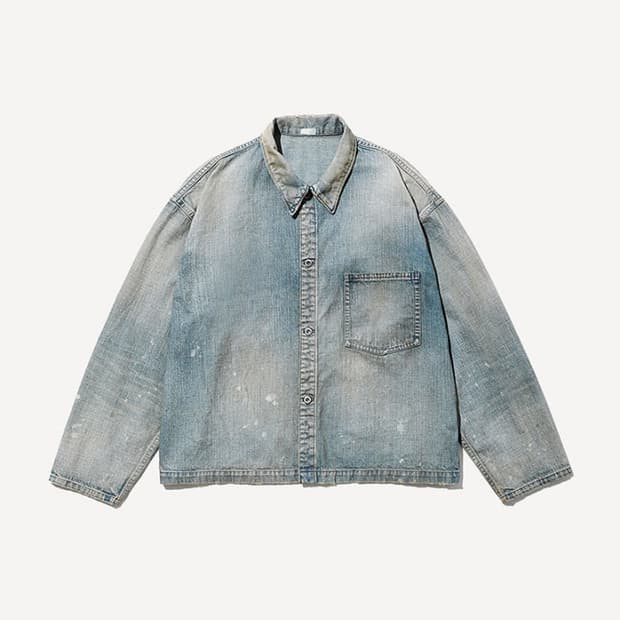 25aw a.presse 아프레쎄 us navy 데님 자켓