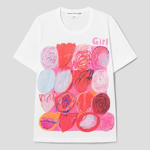 꼼데가르송 걸 티셔츠