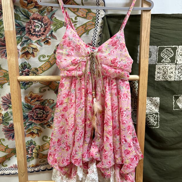 remix doll 모리 히메갸루 대장급 로즈패턴 슬리브리스