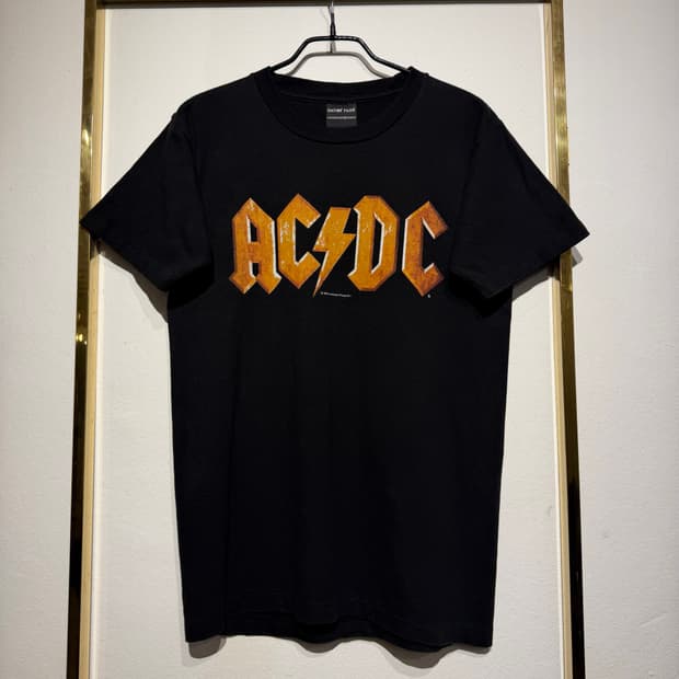 Wall of Fame AC/DC 밴드티 반팔 블랙 M