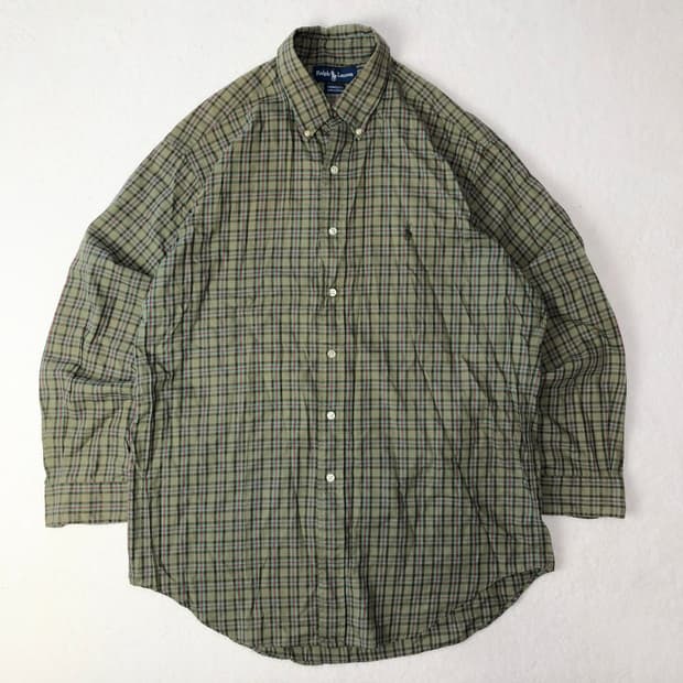 폴로랄프로렌 체크셔츠 