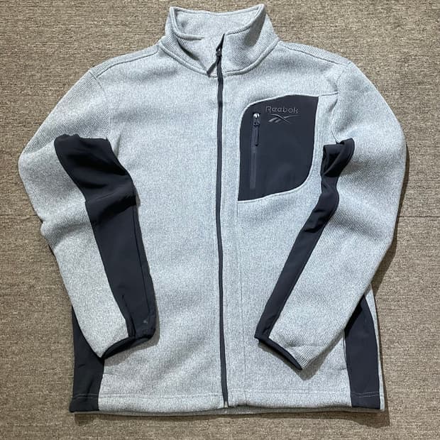 (M) Reebok 리복 폴라텍 플리스 자켓