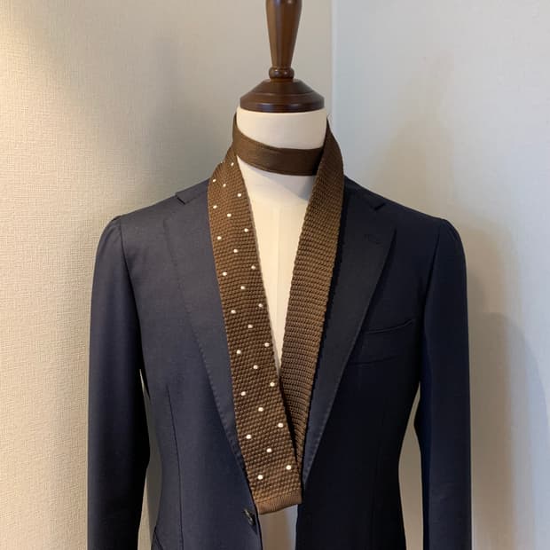 밴디벤디 100폴리에스터 도트 니트타이 슬림넥타이 5cn A+등급