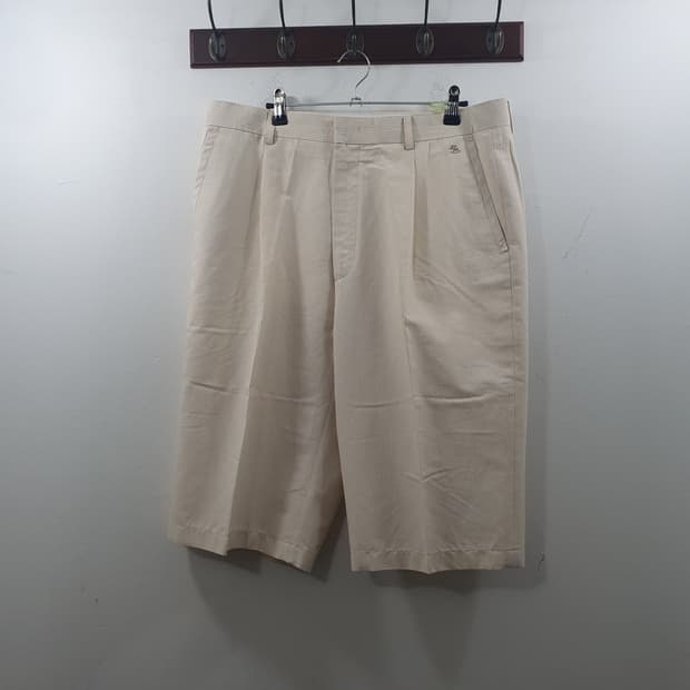 88 피에르 발망 남성 베이지 여름 시어서커 오부 팬츠
