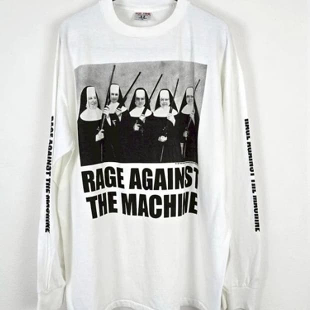 (rep) 빈티지 RATM 밴드티