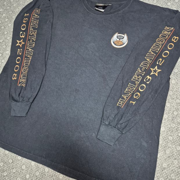 [XL]할리데이비슨 롱슬리브  -339
