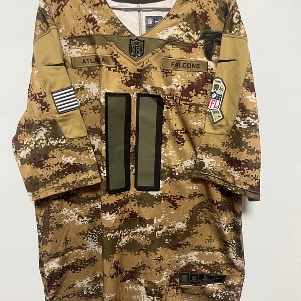 나이키 NFL 팔콘스 밀리터리 카모 유니폼