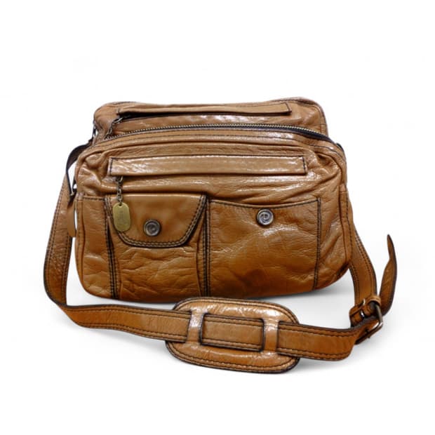 요시다 포터 토스카나레더 숄더백