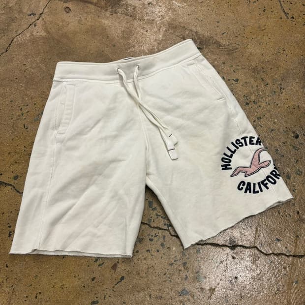 [정품/S] 홀리스터 캘리포니아 반바지 화이트