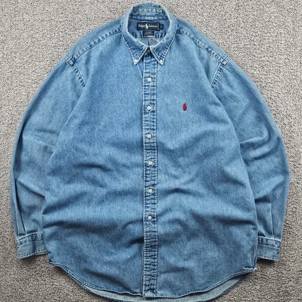 80's 폴로랄프로렌 블레어 데님 셔츠 ( L ) / 11453