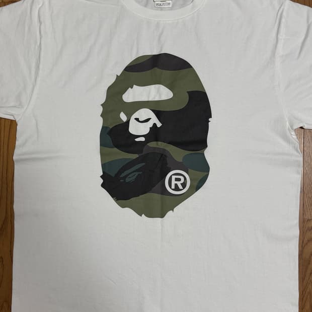BAPE Giant Ist Camo Big Ape Head T-Shirt