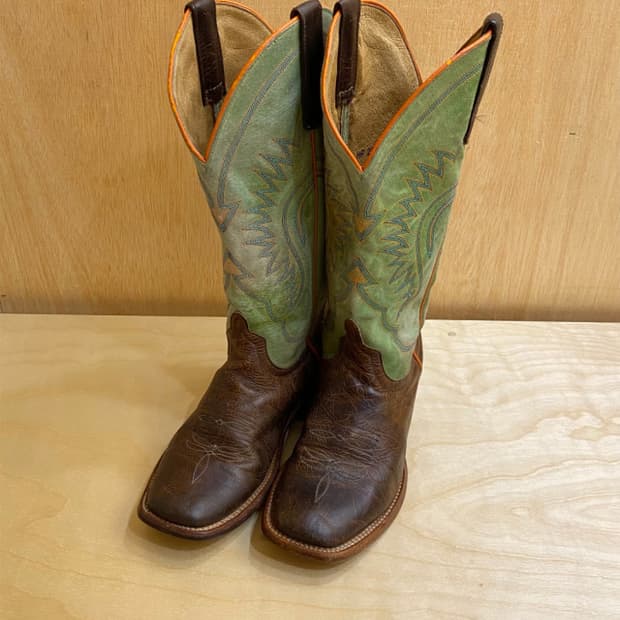 00s HP square toe western boots 스퀘어토 웨스턴