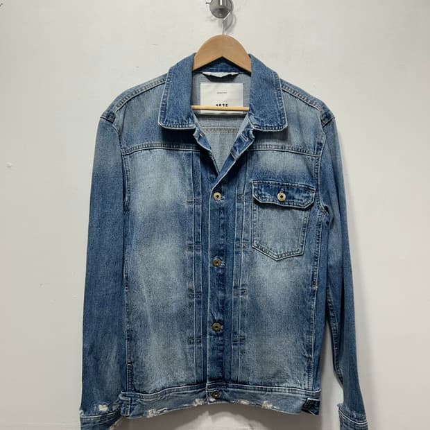 자라 남성 맨 데님 청자켓 M