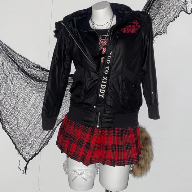 데스노트 미사깔 패딩 코디 세트 ໒꒱