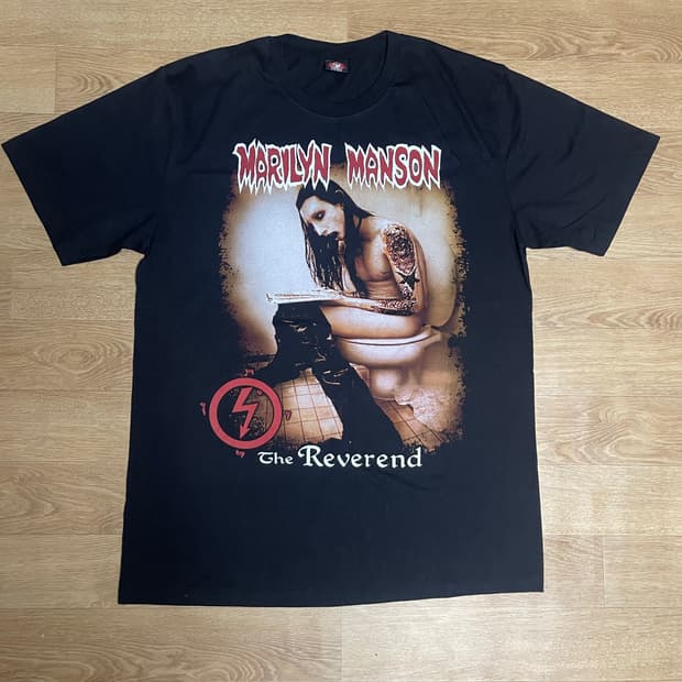 Marilyn Manson “The Reverend” 밴드티
