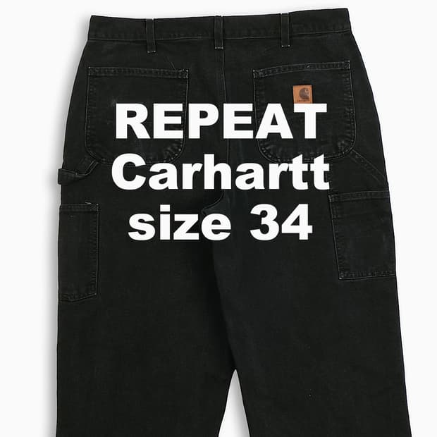 빈티지 칼하트 B11 싱글니 34 인치 CH0113602