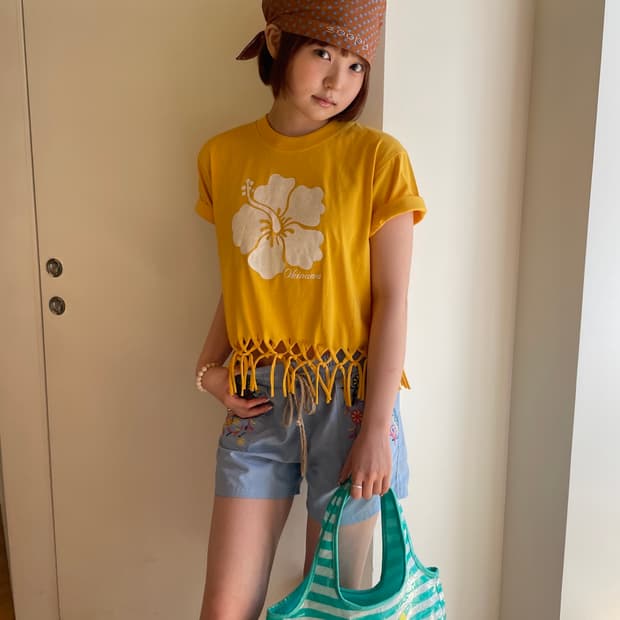 Fringe short sleeve