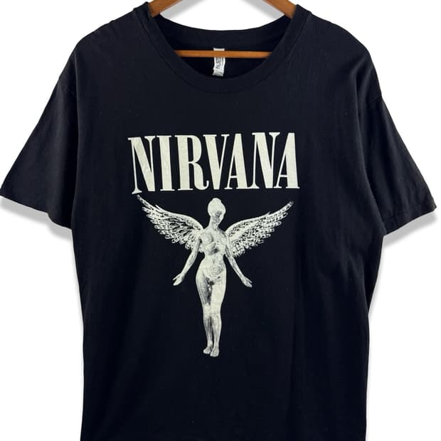 너바나 In Utero 부틀렉 티셔츠2839