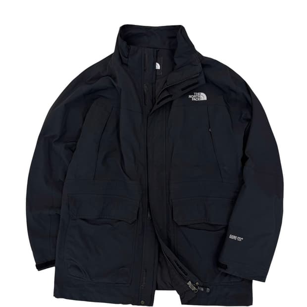 노스페이스 고어텍스 나일론 자켓 블랙 (XL/105~110)