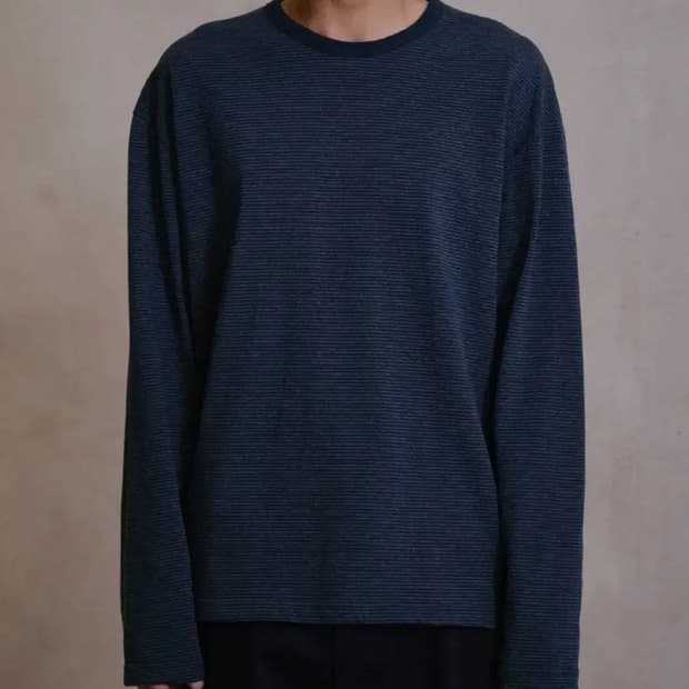 다이브인 유니폼 스트라이프 롱슬리브 0사이즈