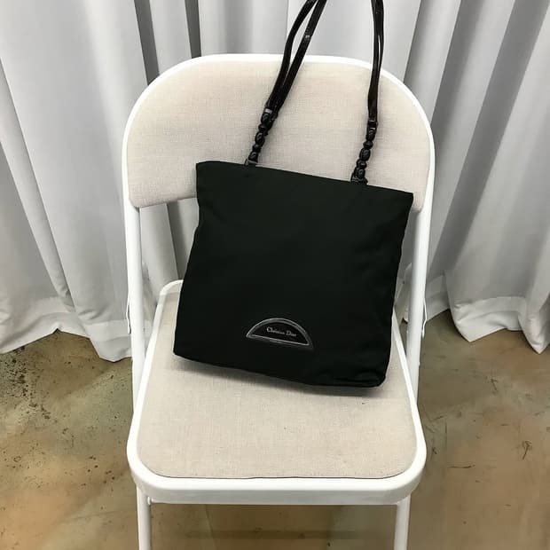 디올 나일론 포코노 숄더백