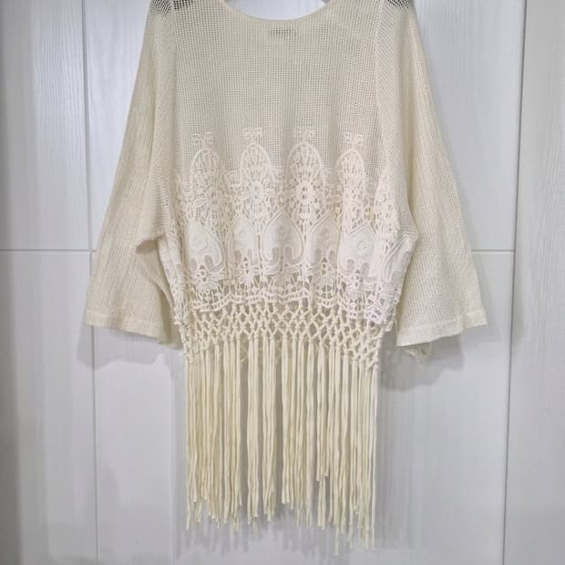 Zara 크로쉐 블라우스