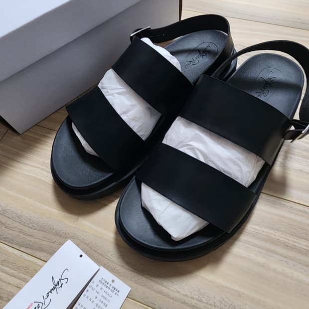 스테파노로시밀라카남성샌들270블랙