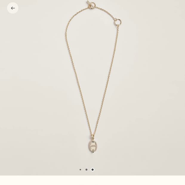 에르메스 목걸이 펜던트