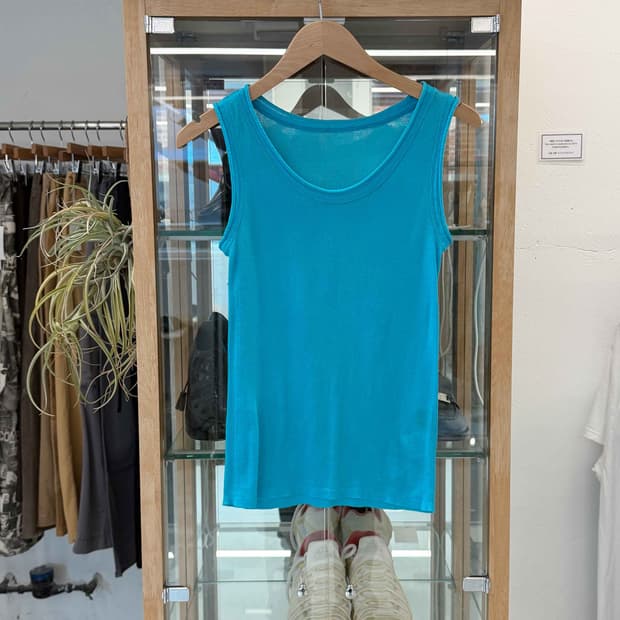 Turquoise sleeveless 
