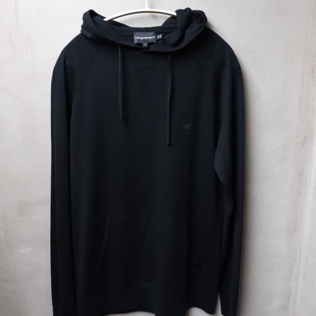 Emporio armani 니트 후디 m