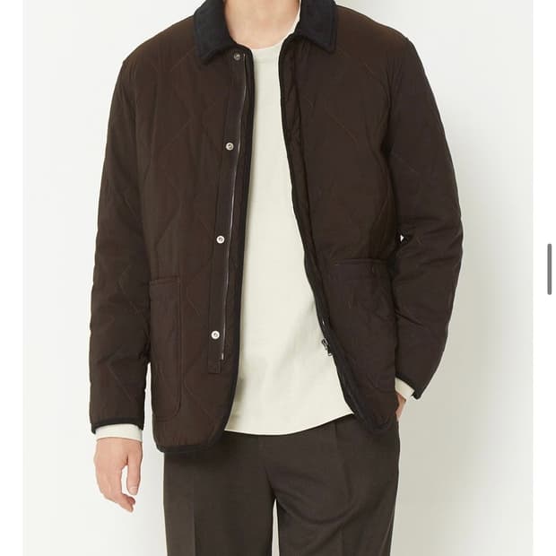 [100] 에피그램 퀼팅 헌팅자켓