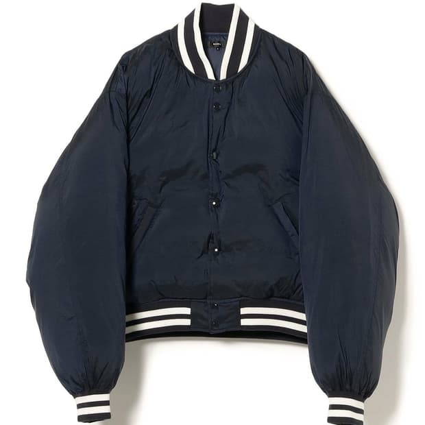 빔즈 덕다운 바시티 자켓 M