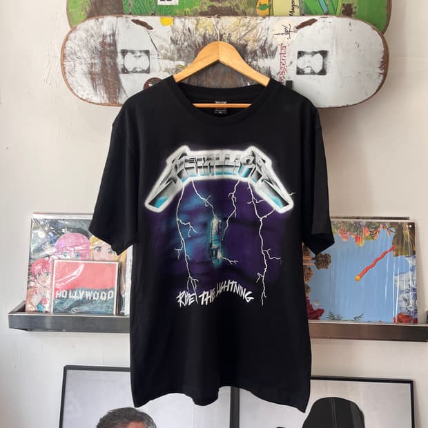 XL 메탈리카 Ride the Lightning 반팔 티셔츠/W2886