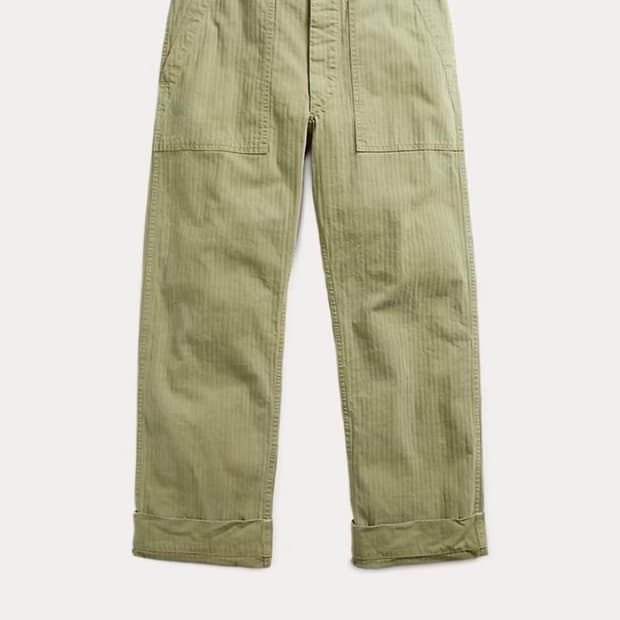 Rrl 더블알엘 헤링본 퍼티그  W32/L30