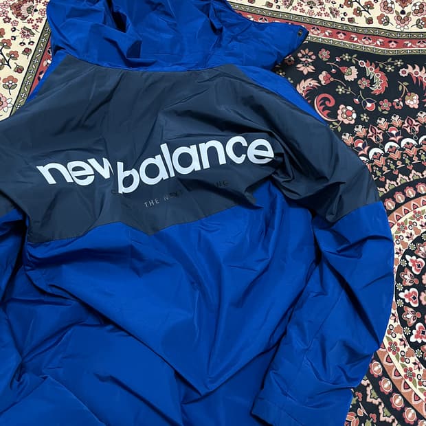 뉴발란스 챌린지 롱패딩 블루 L/100