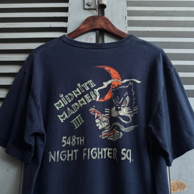 [XL]버즈릭슨 NIGHT FIGHTER 티셔츠