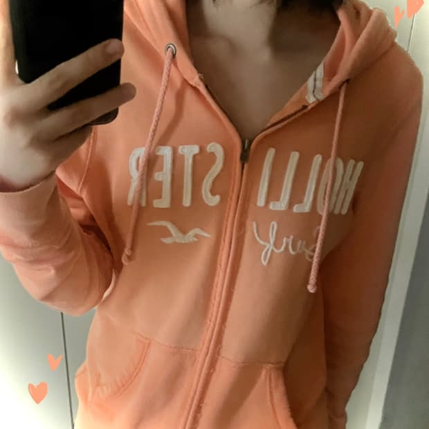 홀리스터 피치 후드집업