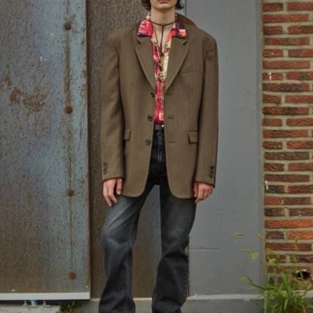 AndersonBell Contrast Blazer L