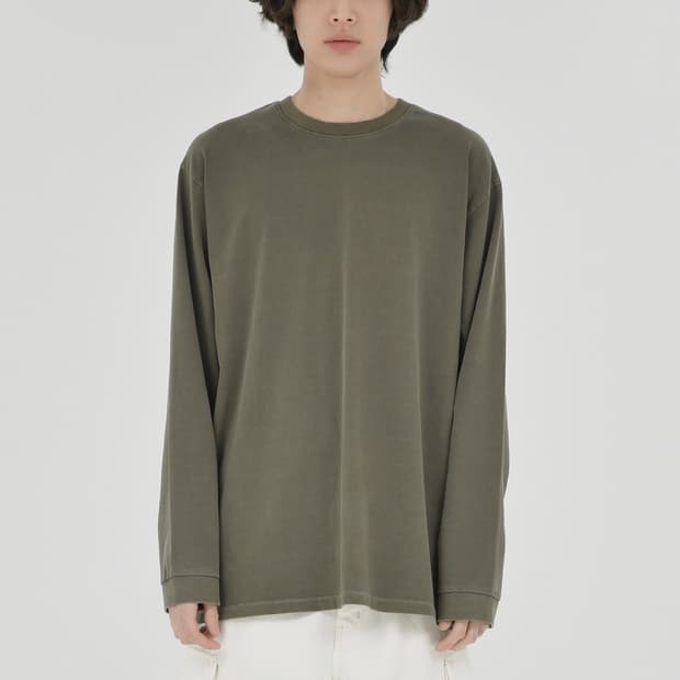 [급처] 브라운야드 워시드 롱슬리브(5사이즈,비닐채보관)