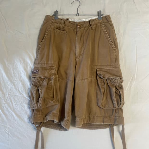디키즈 00's 브라운 카고 버뮤다 팬츠